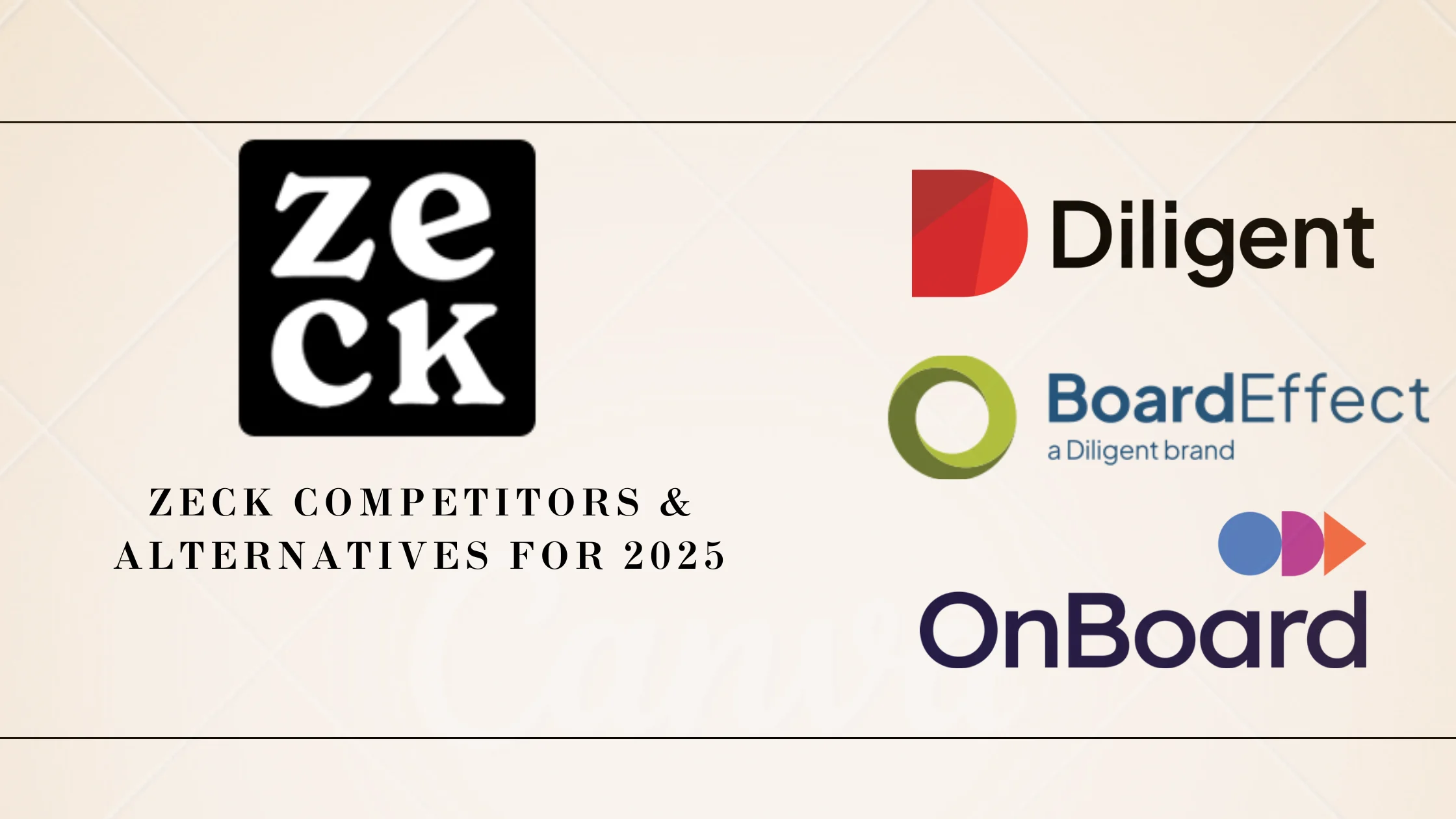 A Guide to Zeck Competitors and Alternatives in 2025